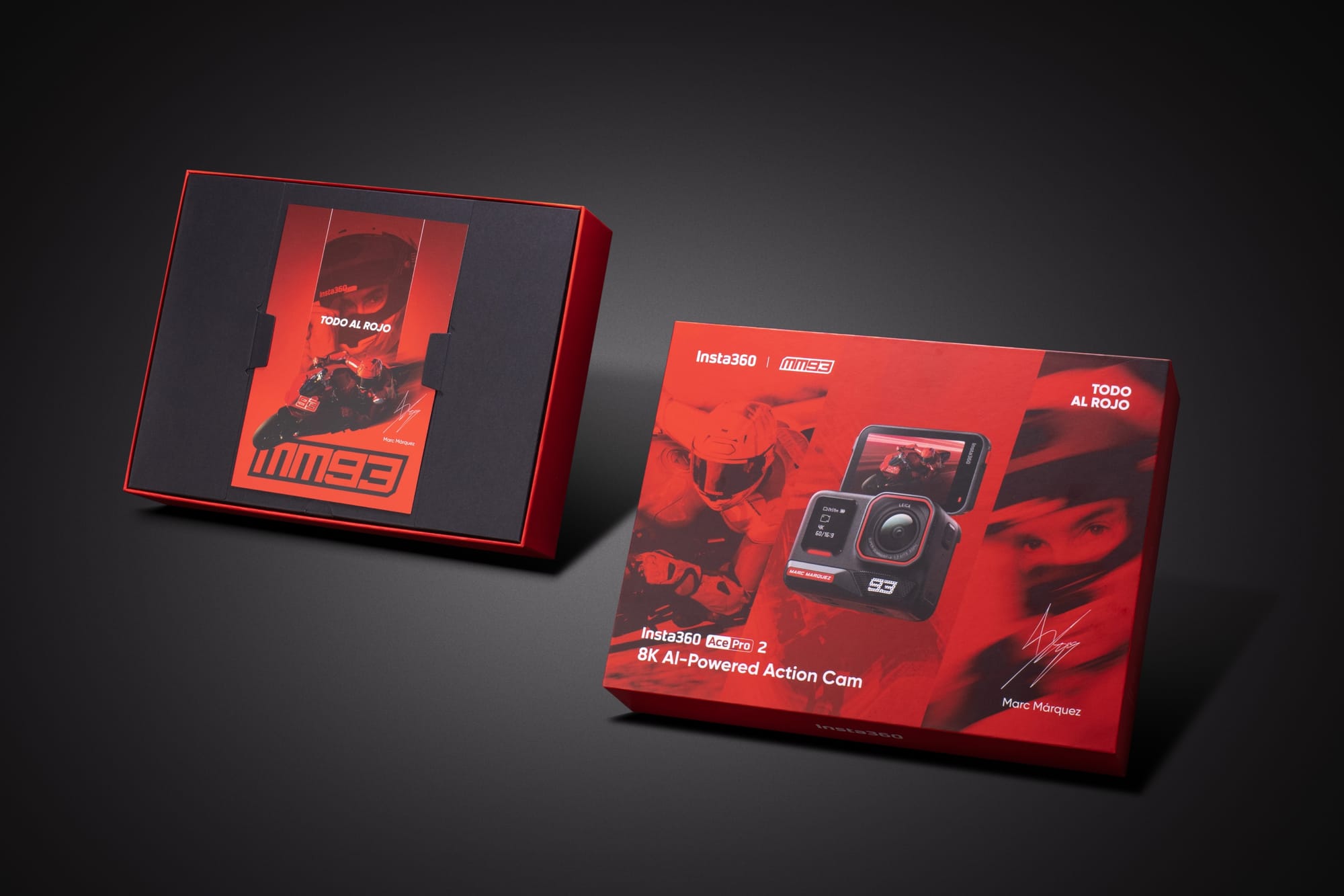 Gagnez une caméra Insta360 Ace Pro 2 Édition Marc Marquez dédicacée !