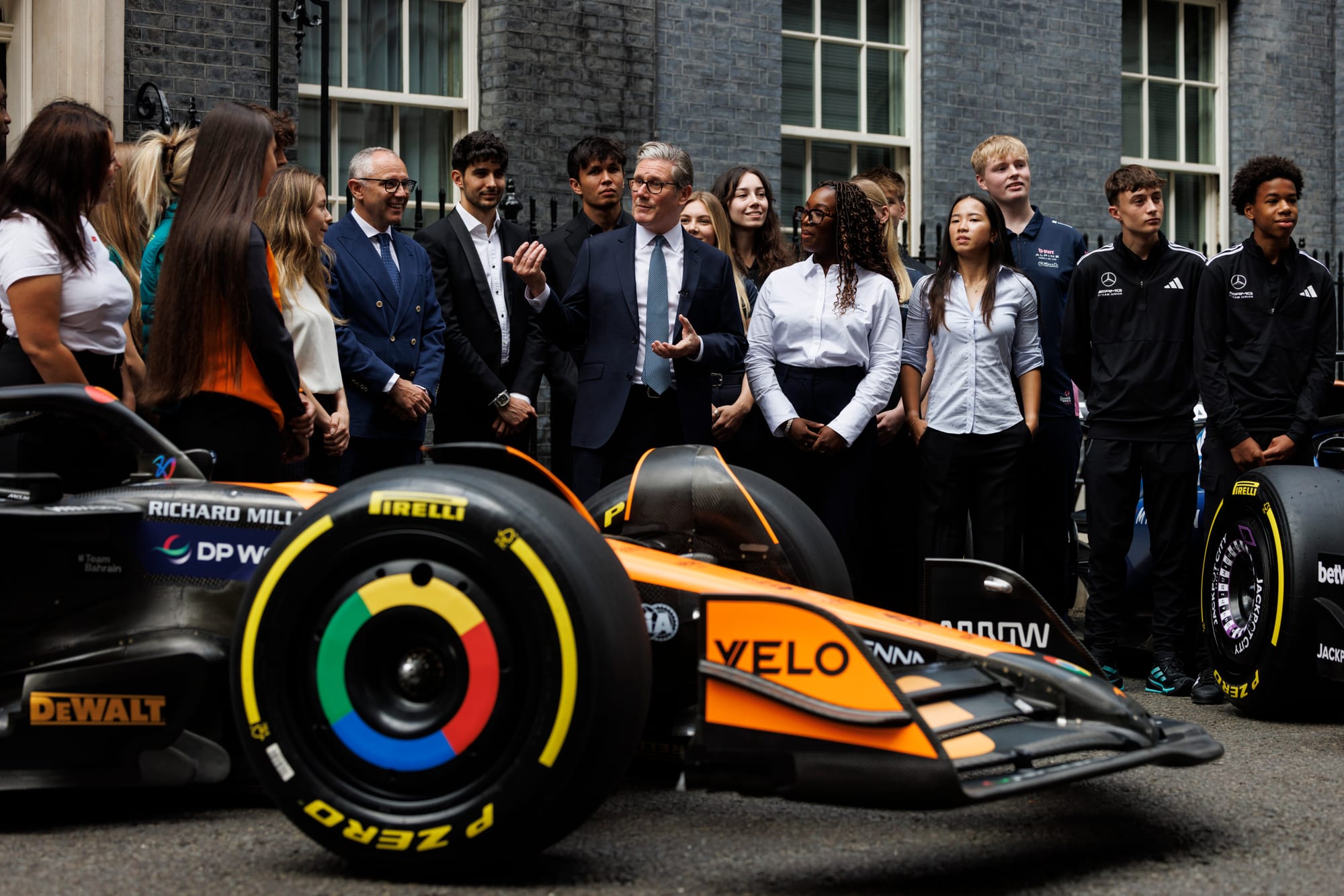 đïž Quand la Formule 1 rencontre le 10 Downing Street : une cĂ©lĂ©bration qui fait sens đ