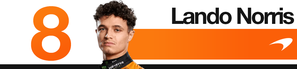 Classement des pilotes F1 au Grand Prix de Belgique 2025 - Lando Norris