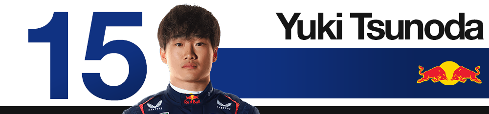 Classement des pilotes F1 au Grand Prix de Belgique 2025 - Yuki Tsunoda