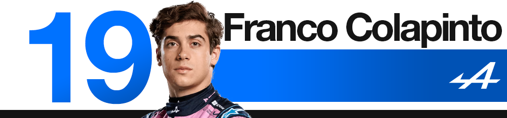 Classement des pilotes F1 au Grand Prix de Belgique 2025 - Franco Colapinto