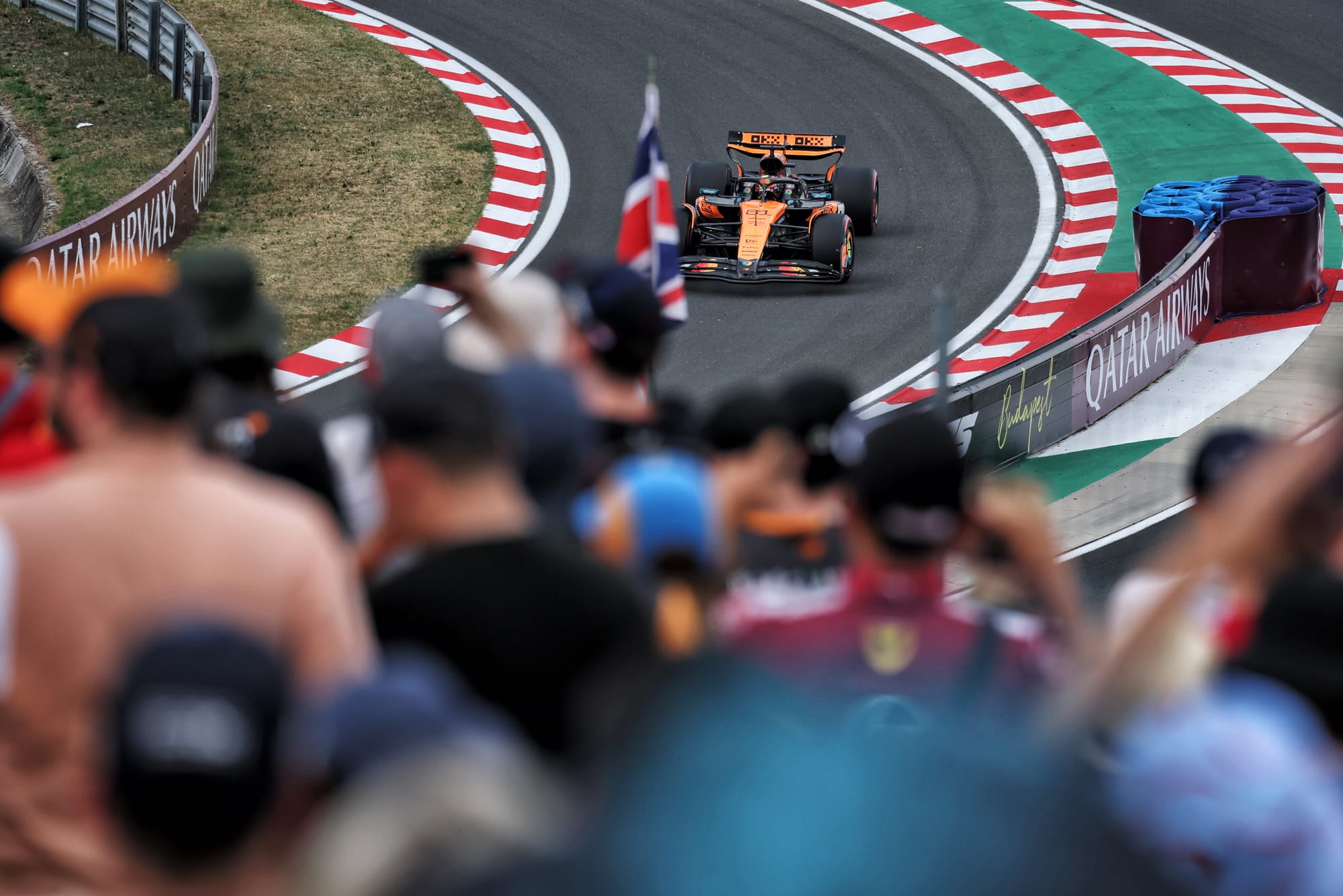 McLaren qualifications Grand Prix de Hongrie F1 difficultés
