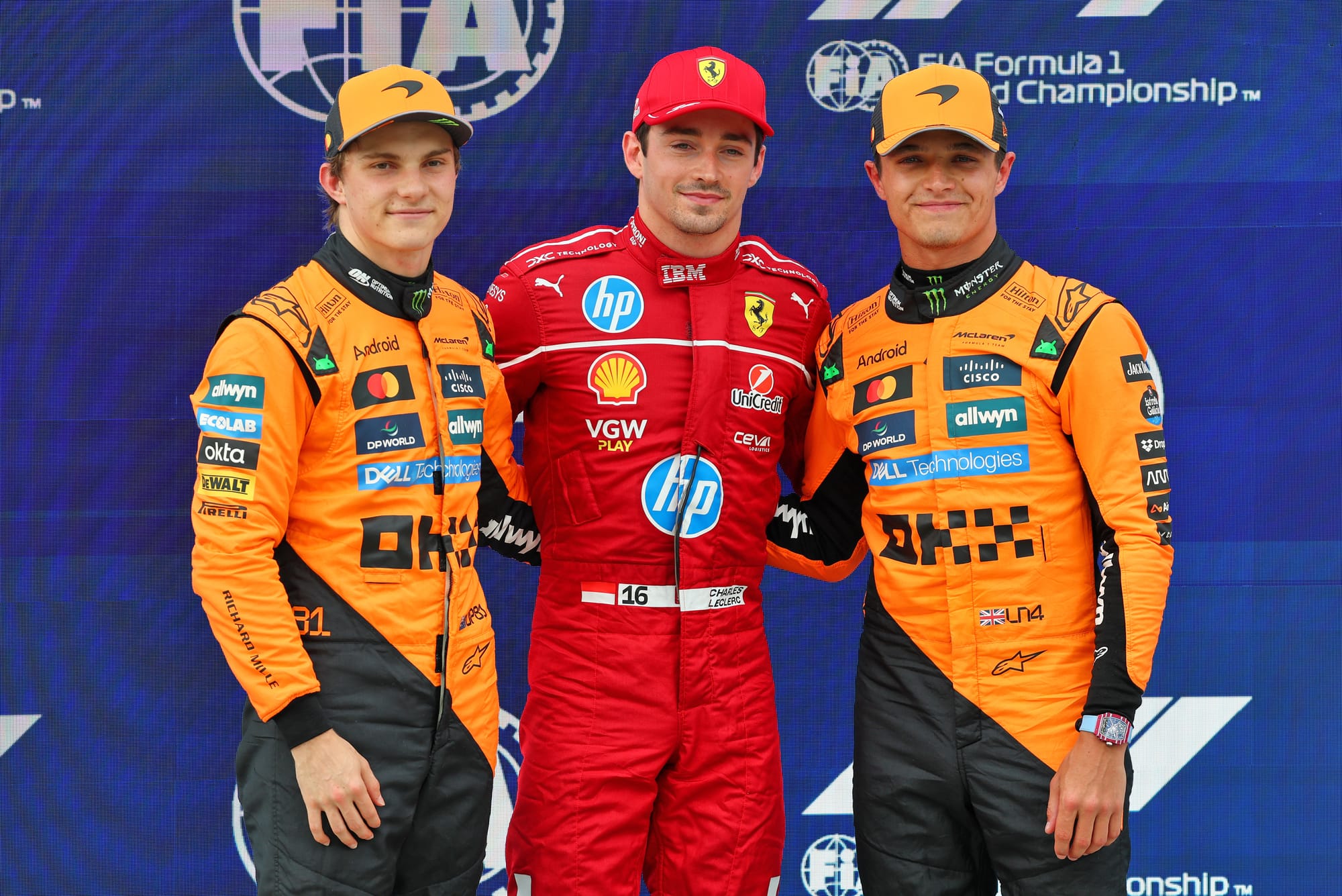 Vainqueur Charles Leclerc qualifications Grand Prix de Hongrie F1