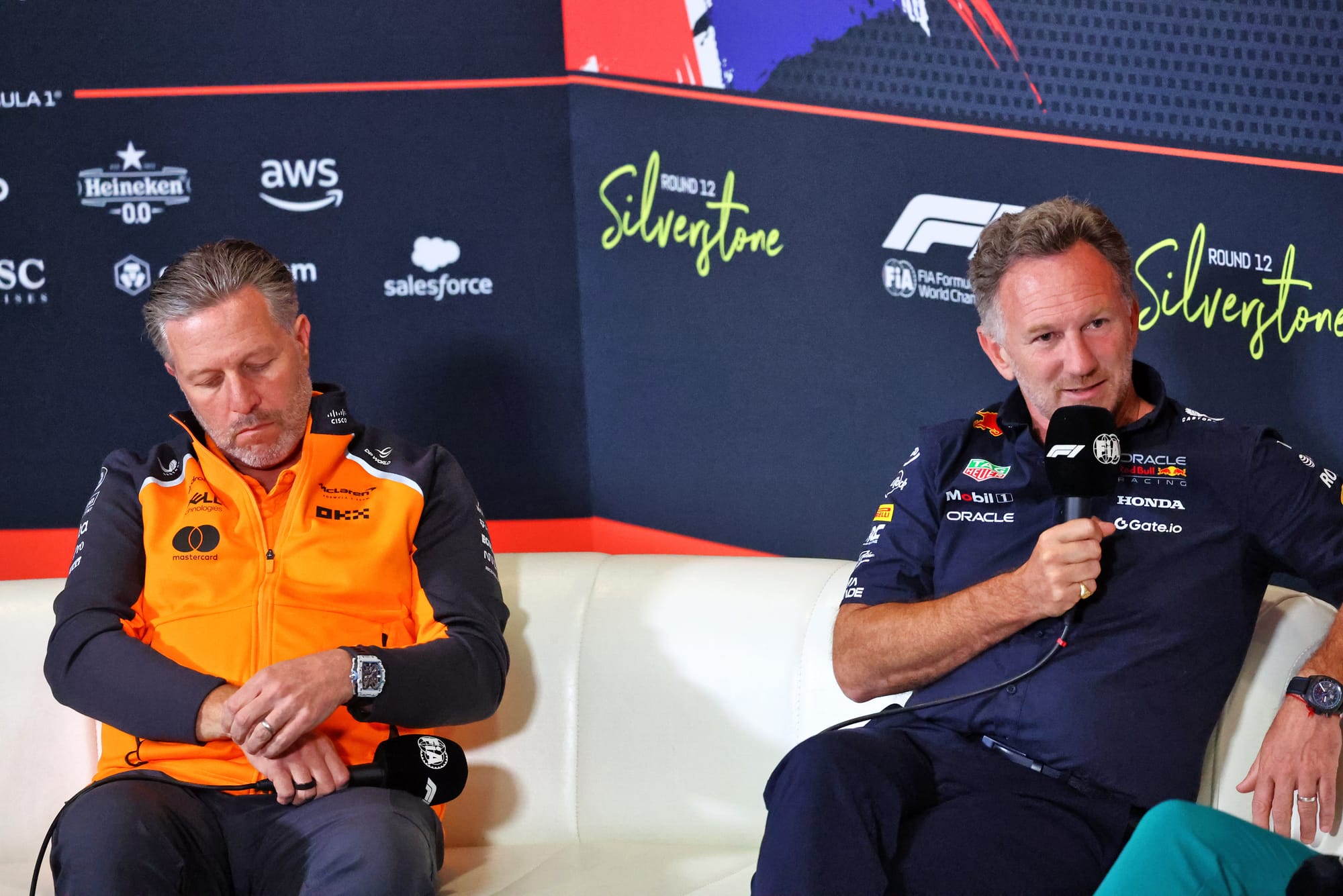 Brown rencontre le nouveau directeur de Red Bull après une rivalité qui est allée trop loin