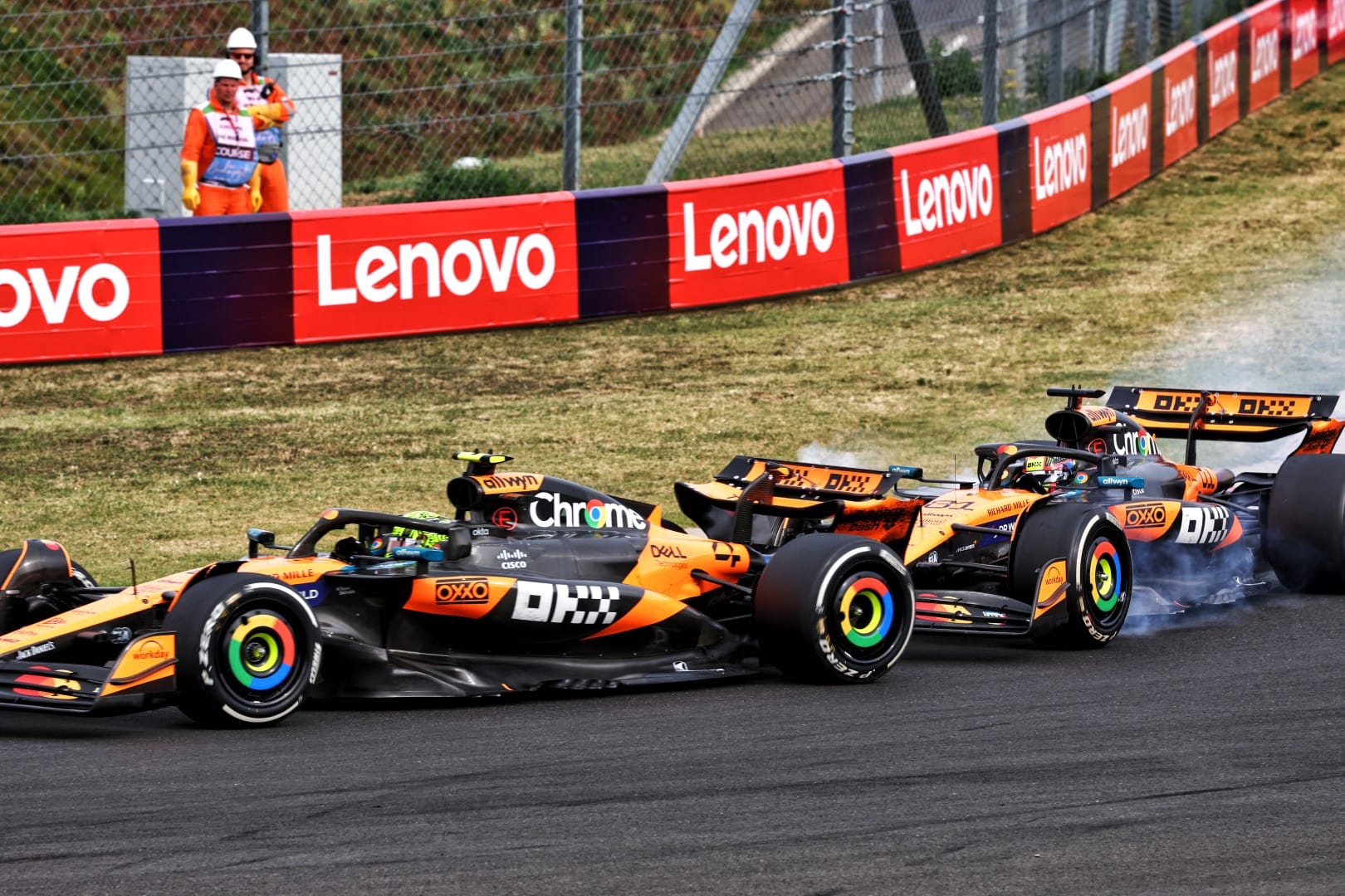 Grand Prix de Hongrie : Norris Triomphe face à Piastri grâce à une Stratégie Audacieuse 🏆