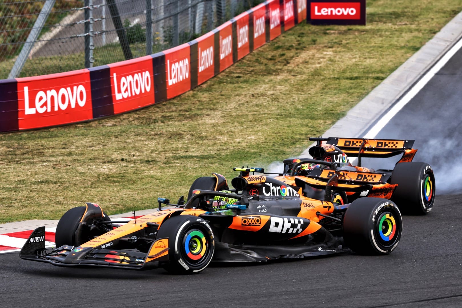 Lâanomalie Ferrari qui a permis la victoire de Norris