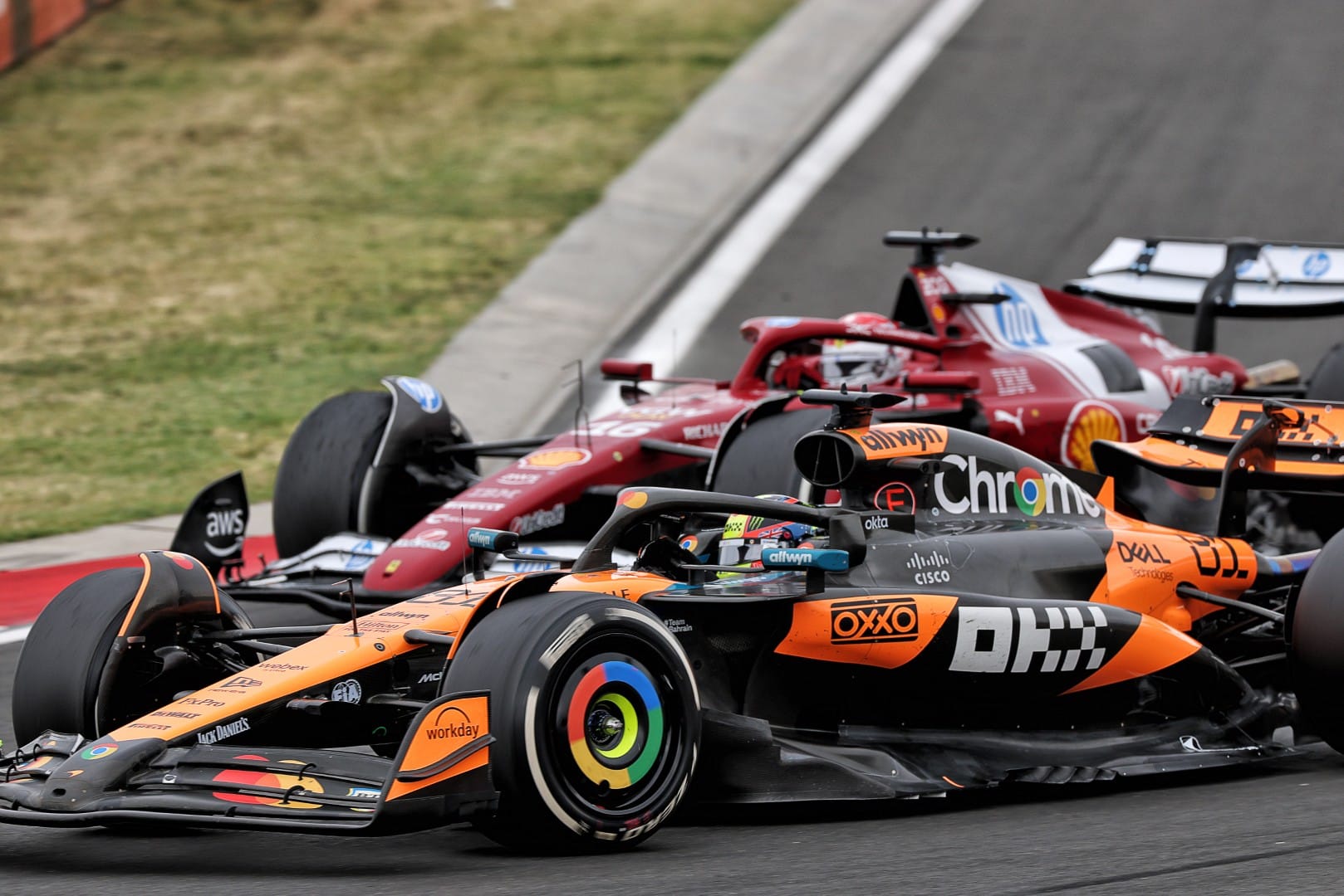 Lâanomalie Ferrari qui a permis la victoire de Norris