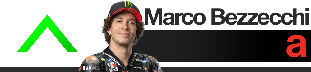 Marco Bezzecchi, belle remontée en 2025