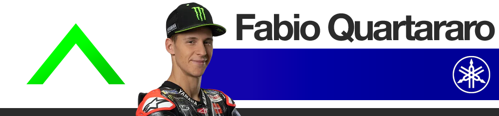 Fabio Quartararo tire Yamaha vers le haut