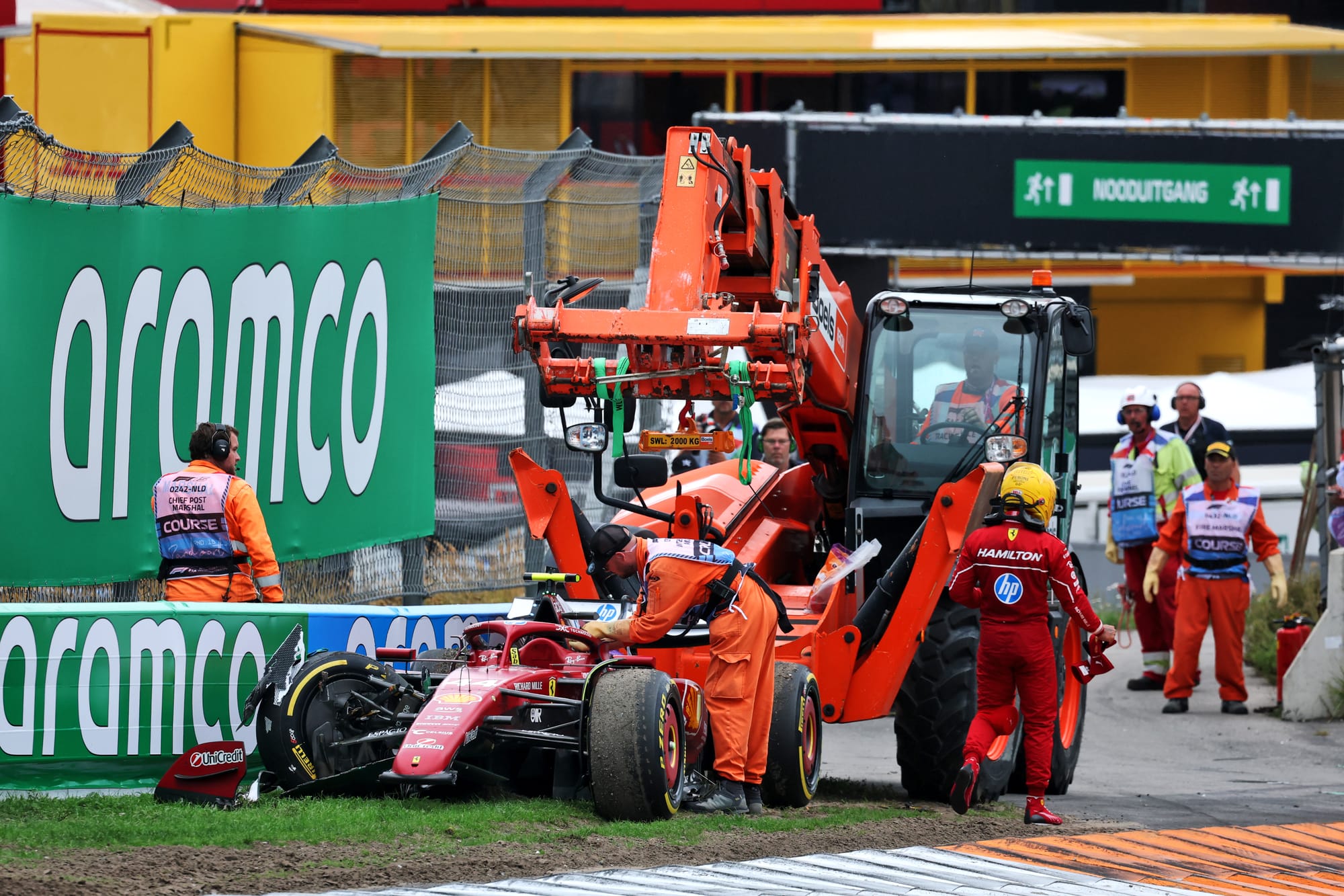 Hamilton écope d’une pénalité sur la grille à Monza pour une infraction inhabituelle au drapeau jaune avant la course