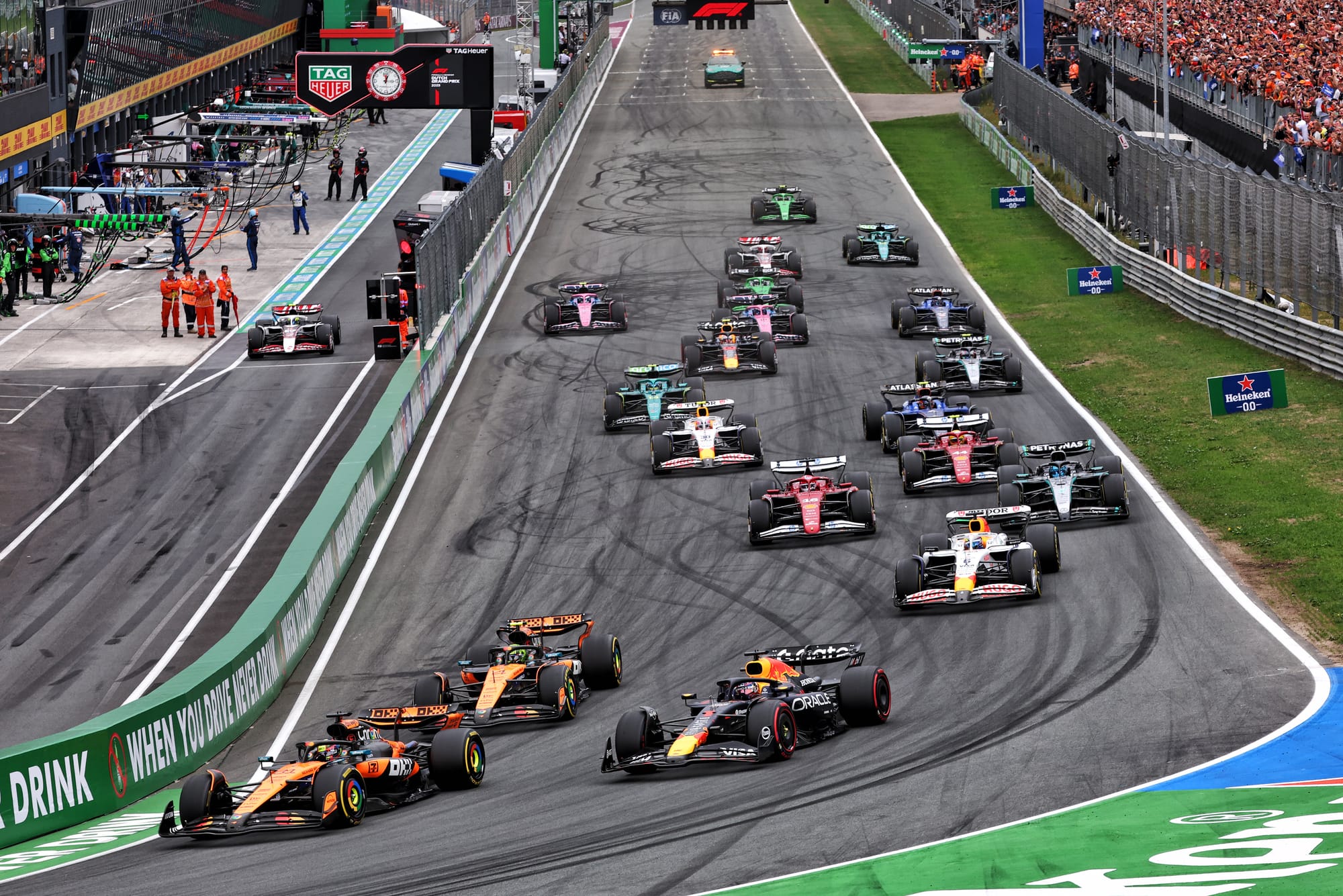 Comment Zandvoort a poussé les pilotes F1 à parier avec le désastre