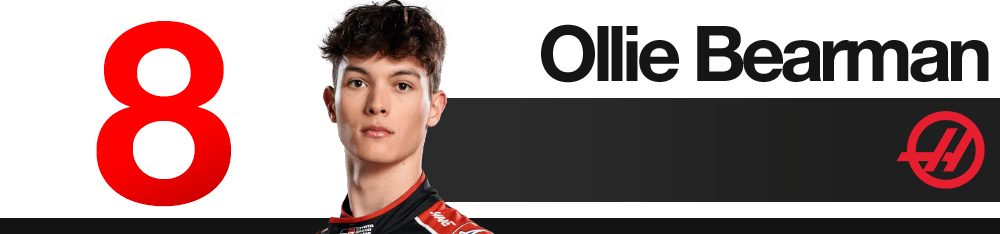 Classement des pilotes du Grand Prix des Pays-Bas 2025 - Bearman