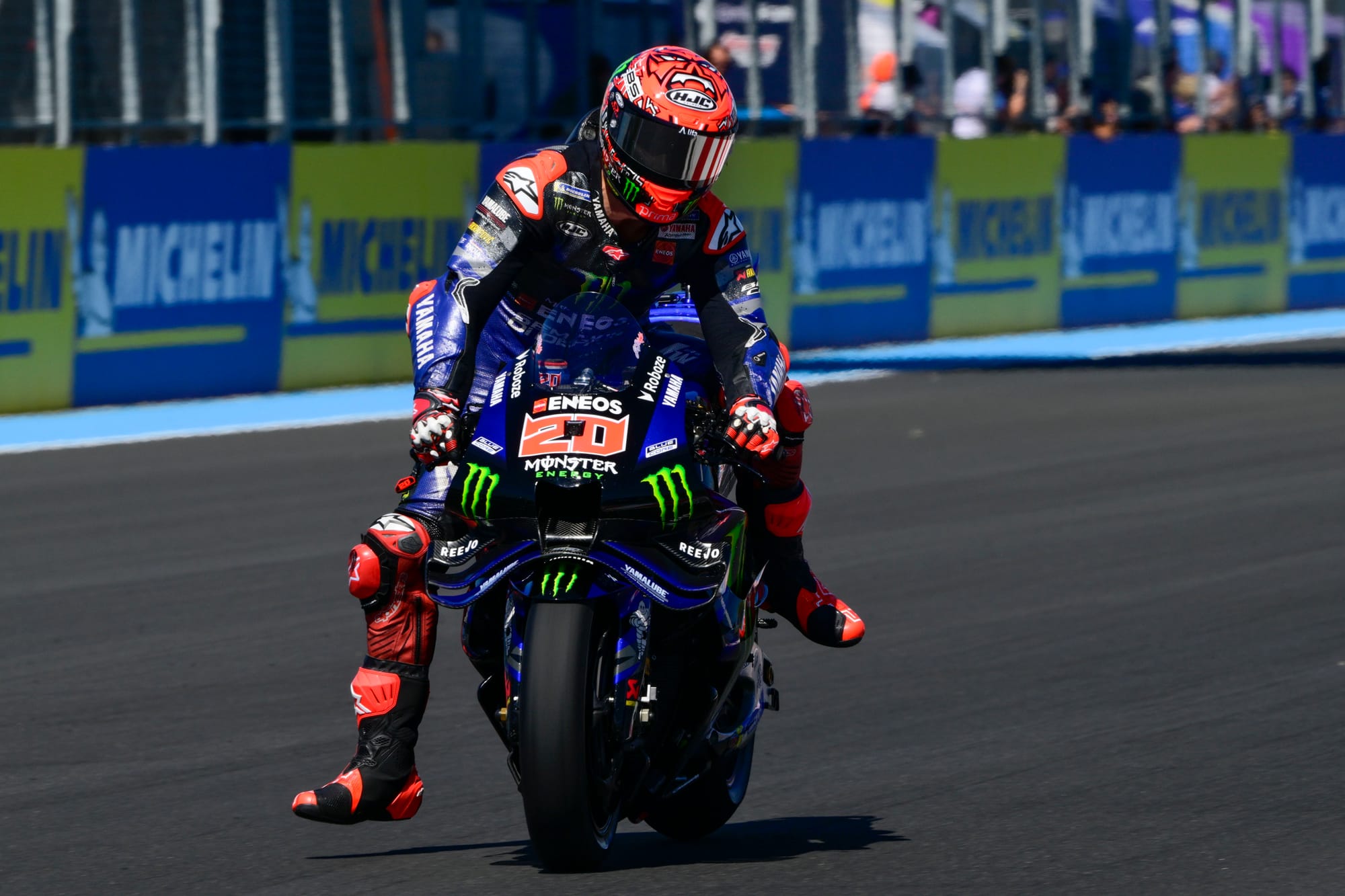 Fabio Quartararo et Alex Rins Yamaha MotoGP