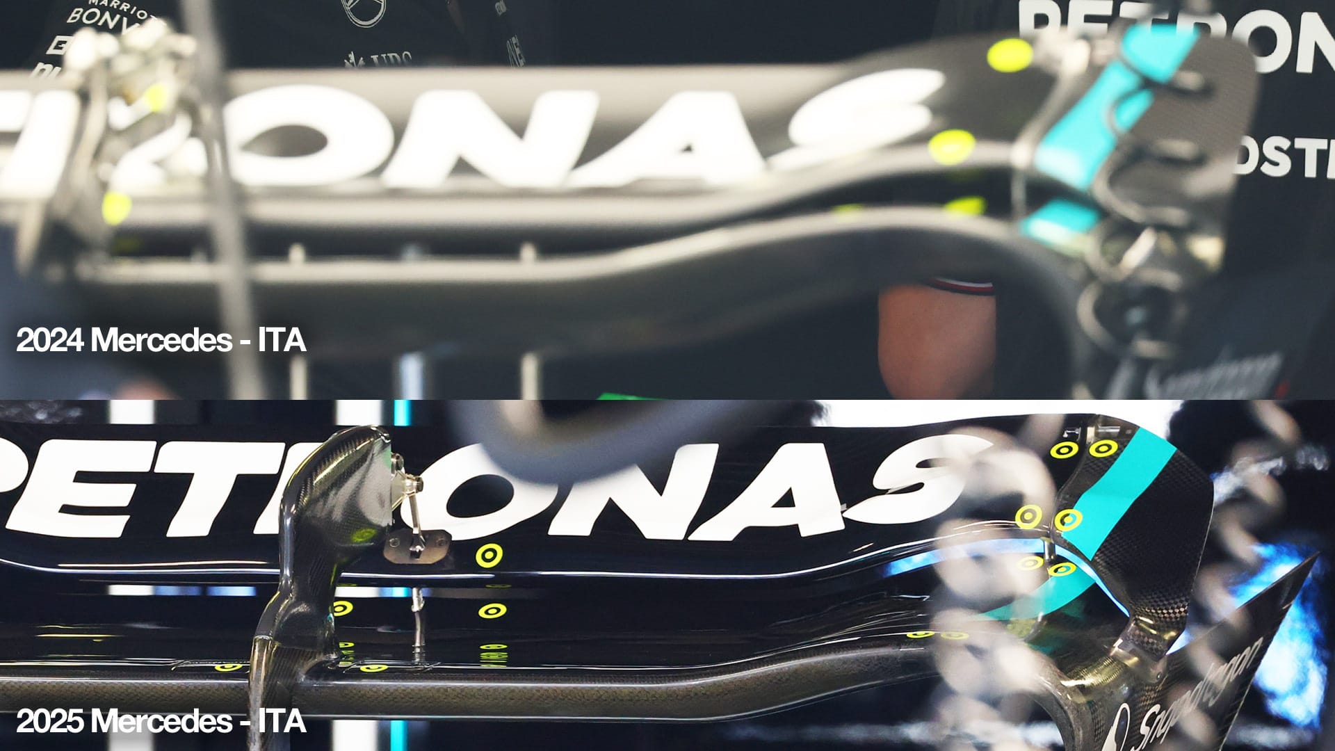 Les meilleures équipes F1 dévoilent leurs ailes arrière spéciales Monza