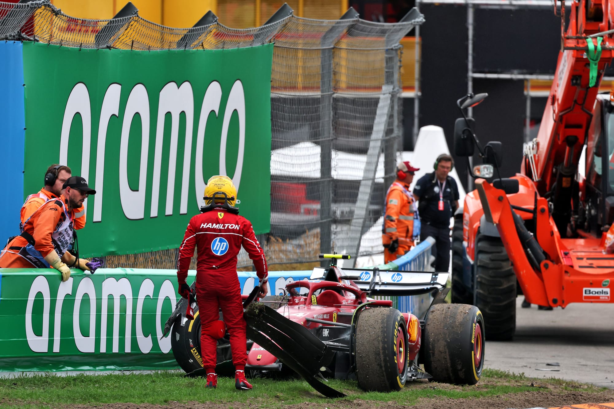 Pénalité sévère à Monza : une année volatile pour Hamilton