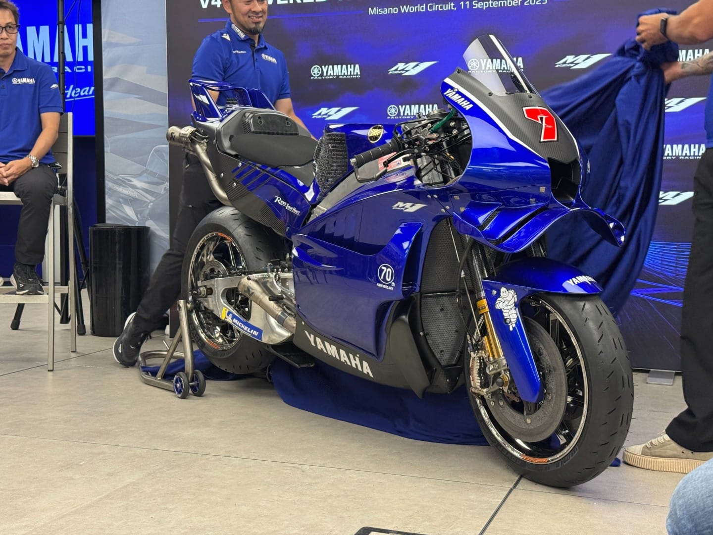 Yamaha dévoile une MotoGP V4 – tout ce qu'il faut savoir
