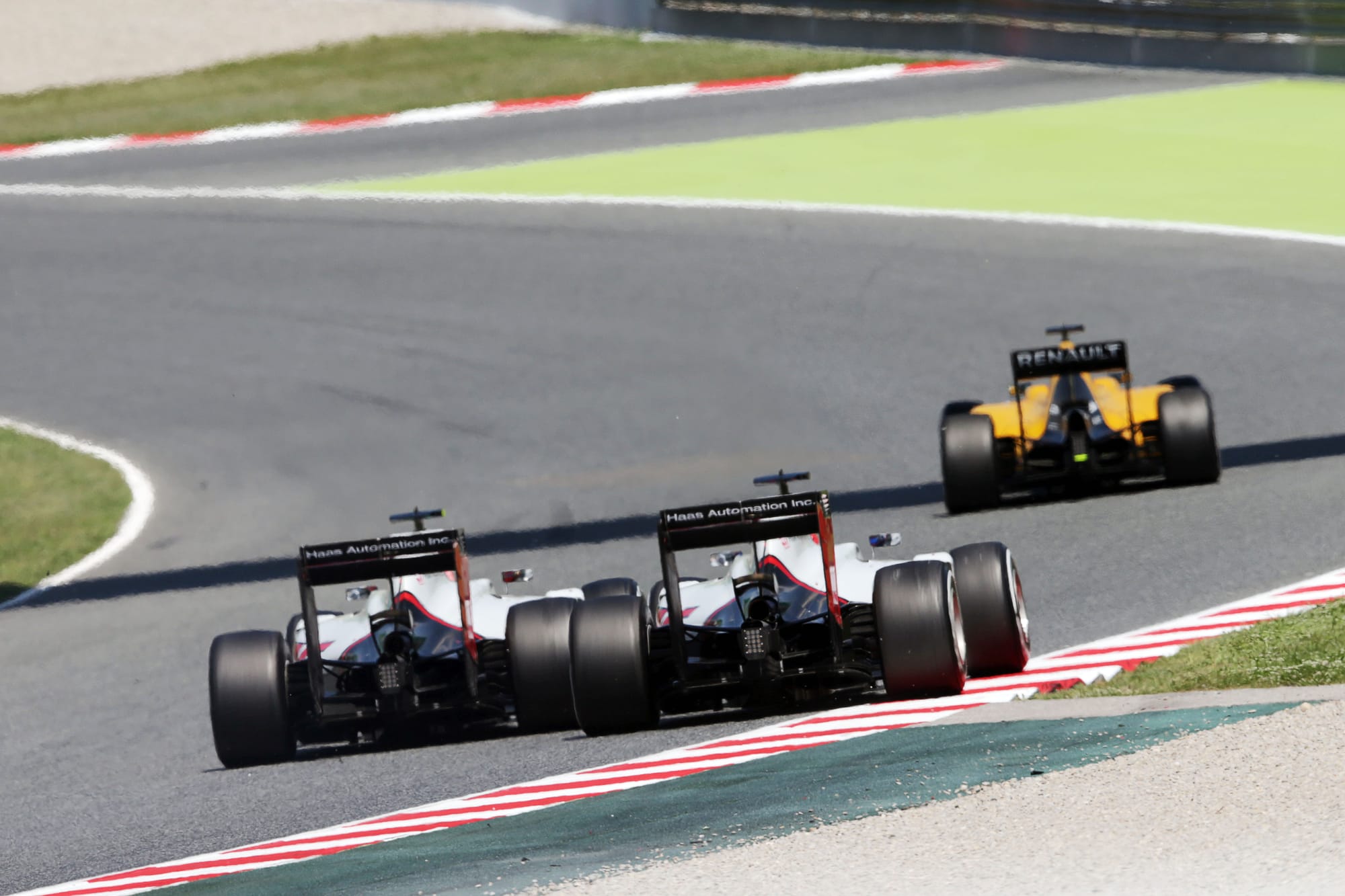Début de Haas F1 avec Grosjean et Gutierrez