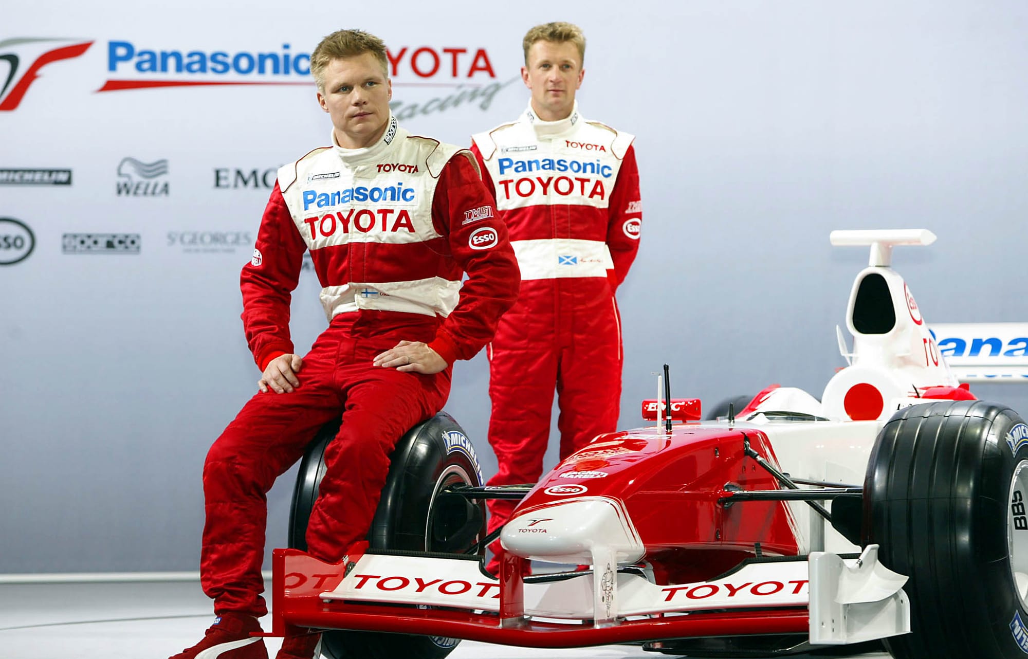 Toyota F1 2002 avec Salo et McNish