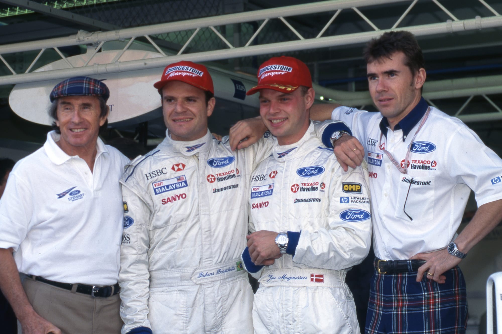 Stewart 1997 : Barrichello et Magnussen, premiers pas prometteurs