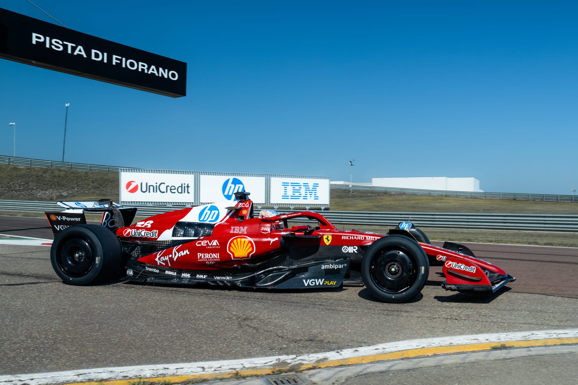 Test du développement des nouveaux pneus Pirelli F1 2026