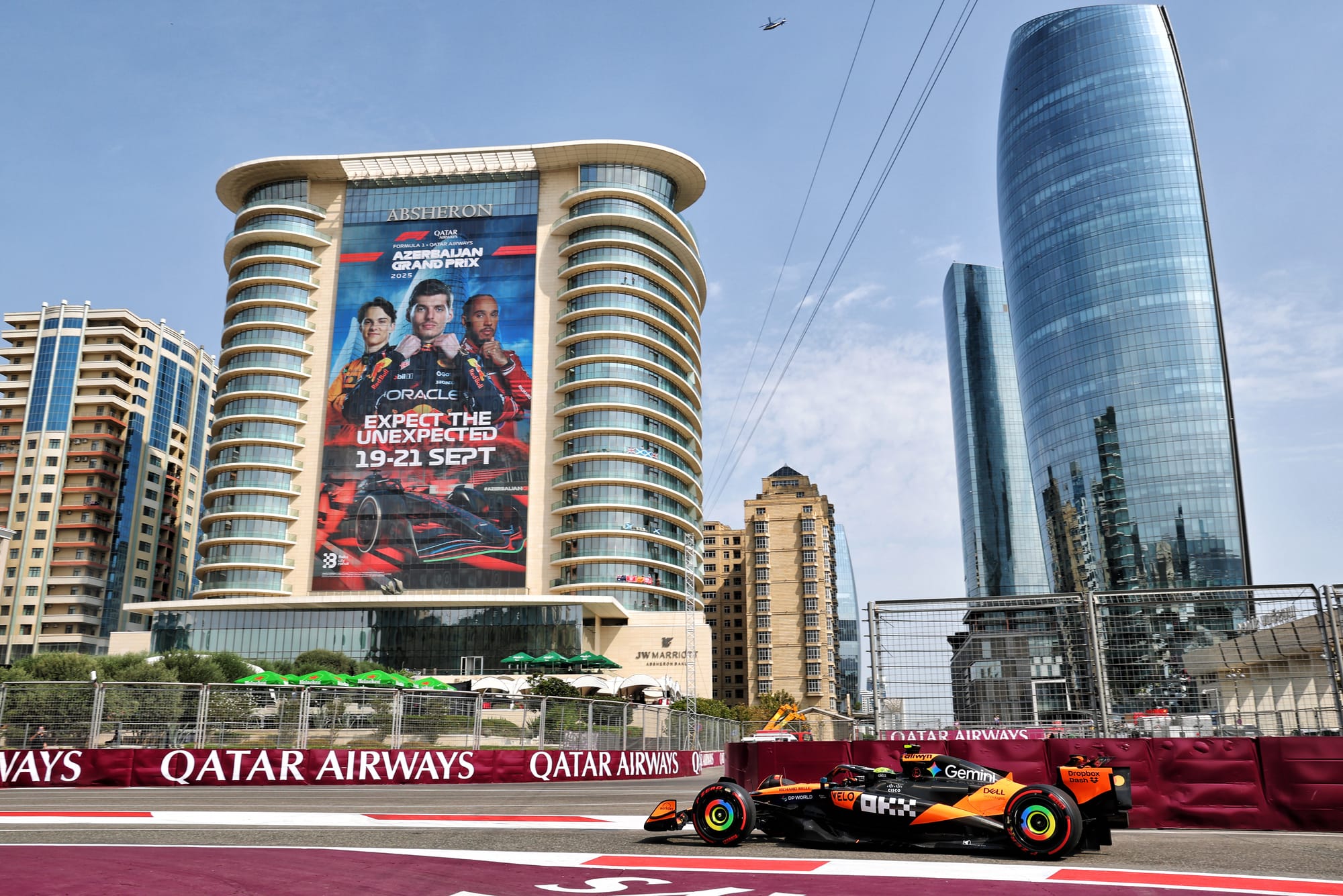 GP d'Azerbaïdjan 2025 : McLaren frappe fort dès la première séance d’essais !