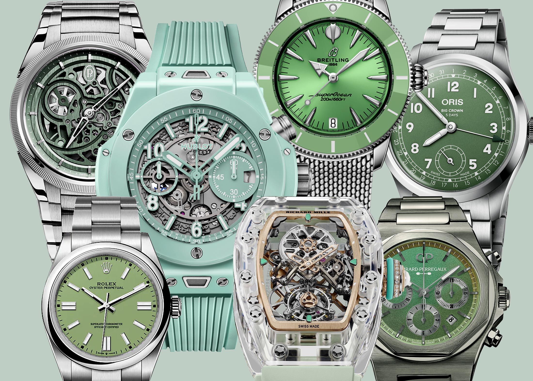 Montres Vert Pistache : La Tendance Étonnante de l'Horlogerie en 2023