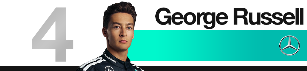 Photo de George Russell au Grand Prix d’Azerbaïdjan 2025