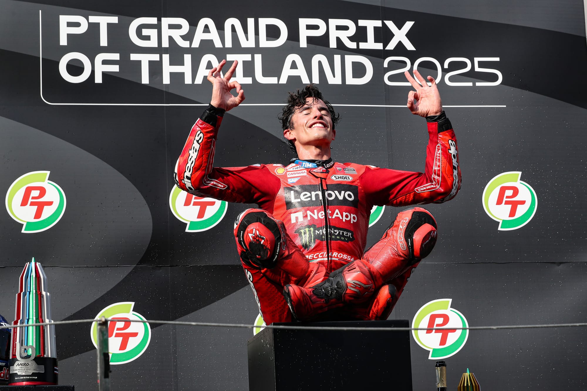 Marquez triomphe sur la Ducati MotoGP, saison 2025