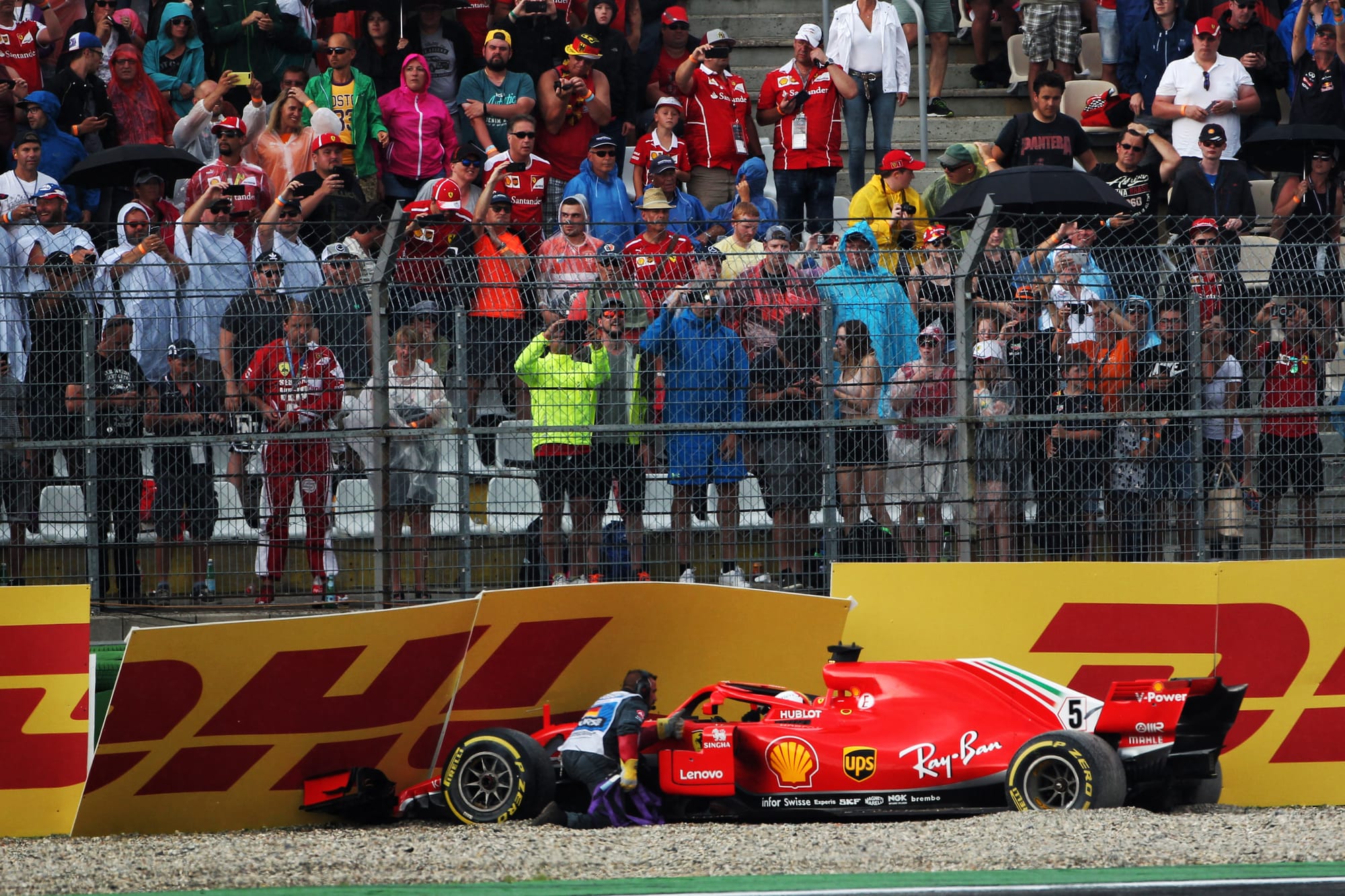 Sebastian Vettel, perte du leadership F1 en Allemagne