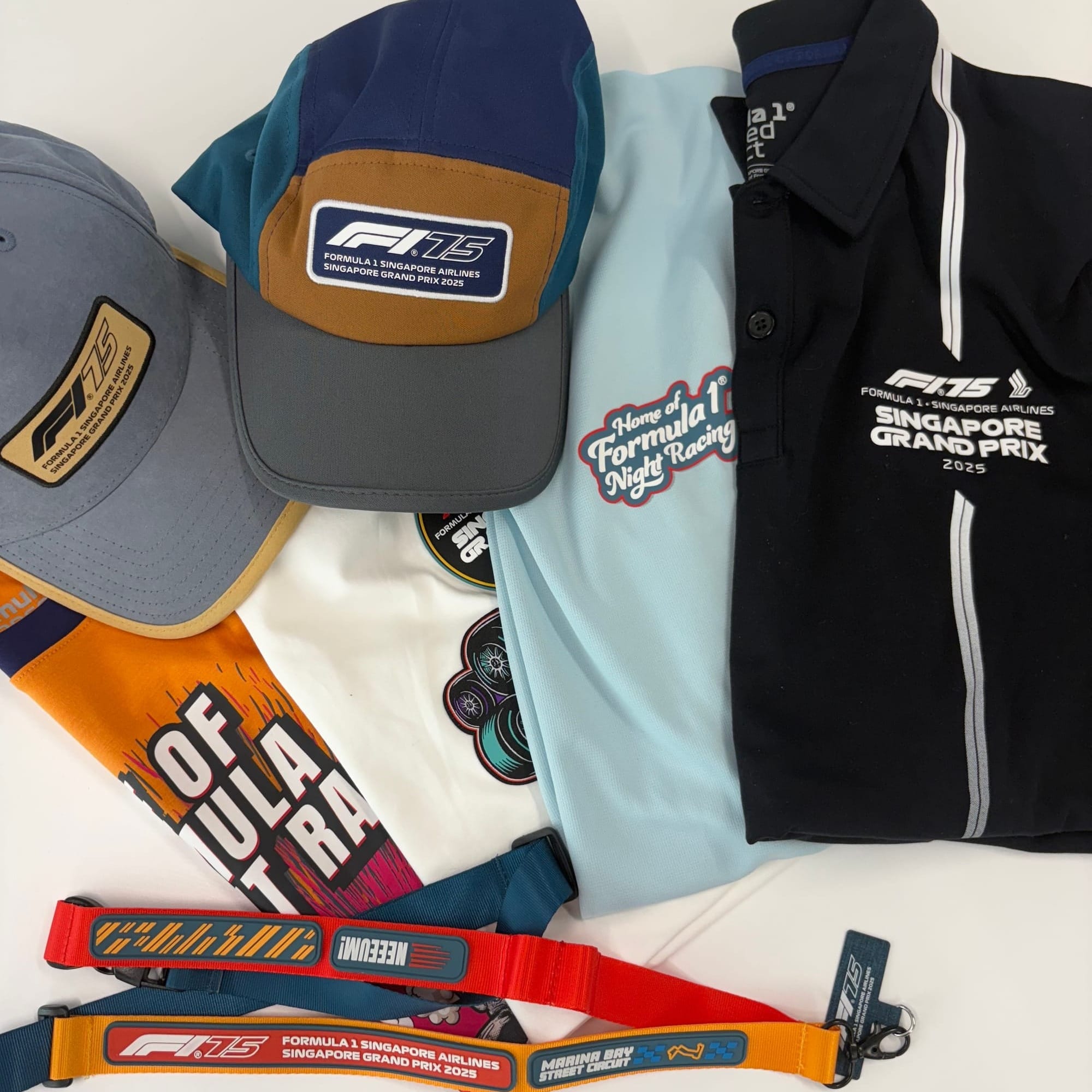 đ Participez et gagnez un lot de produits officiels du Grand Prix de Singapour !