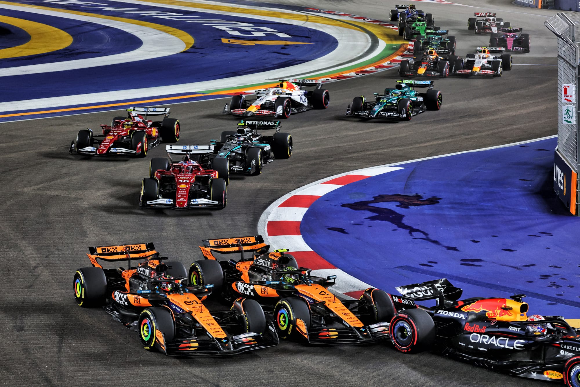 Notre analyse de l'accrochage entre Piastri et Norris lors du GP de Singapour