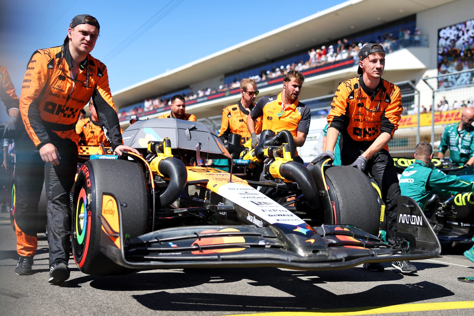 Difficultés pour McLaren au Grand Prix des États-Unis 2025