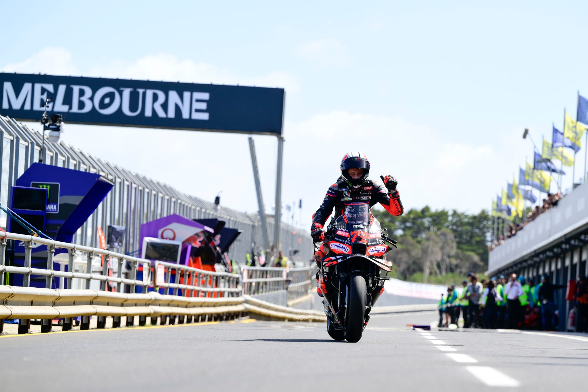 Aprilia face au défi du titre mondial MotoGP 2026