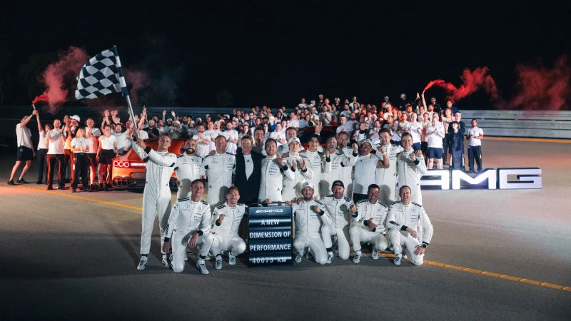 MERCEDES-AMG GT XX SMASHES EV DISTANCE RECORDS WITH GROUNDBREAKING 24-HOUR RUN