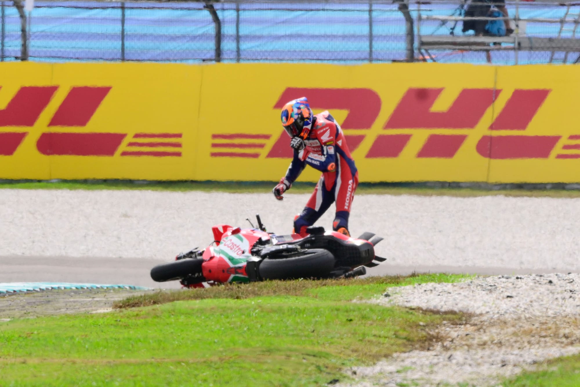 Honda MotoGP : la série de Marini s’arrête à Sepang, mais la RC213V dévoile une nouvelle force