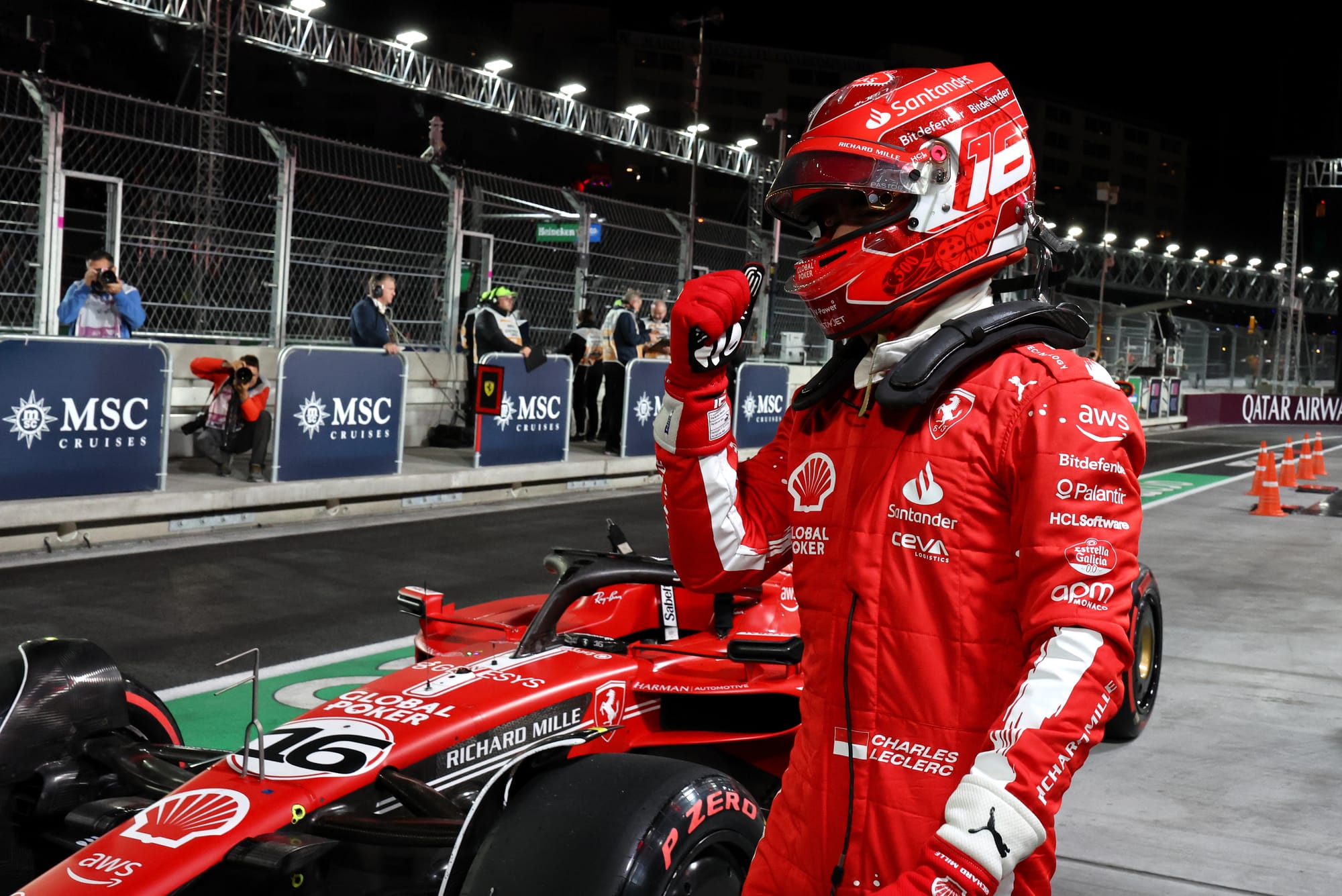 Combien de pole positions compte chaque pilote F1 2025 ?