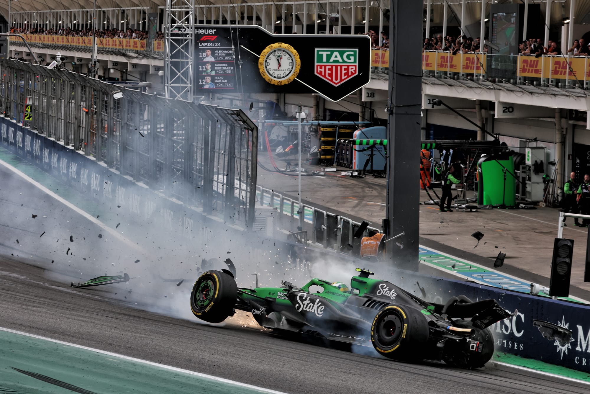 Les gagnants et les perdants du sprint F1 au Brésil