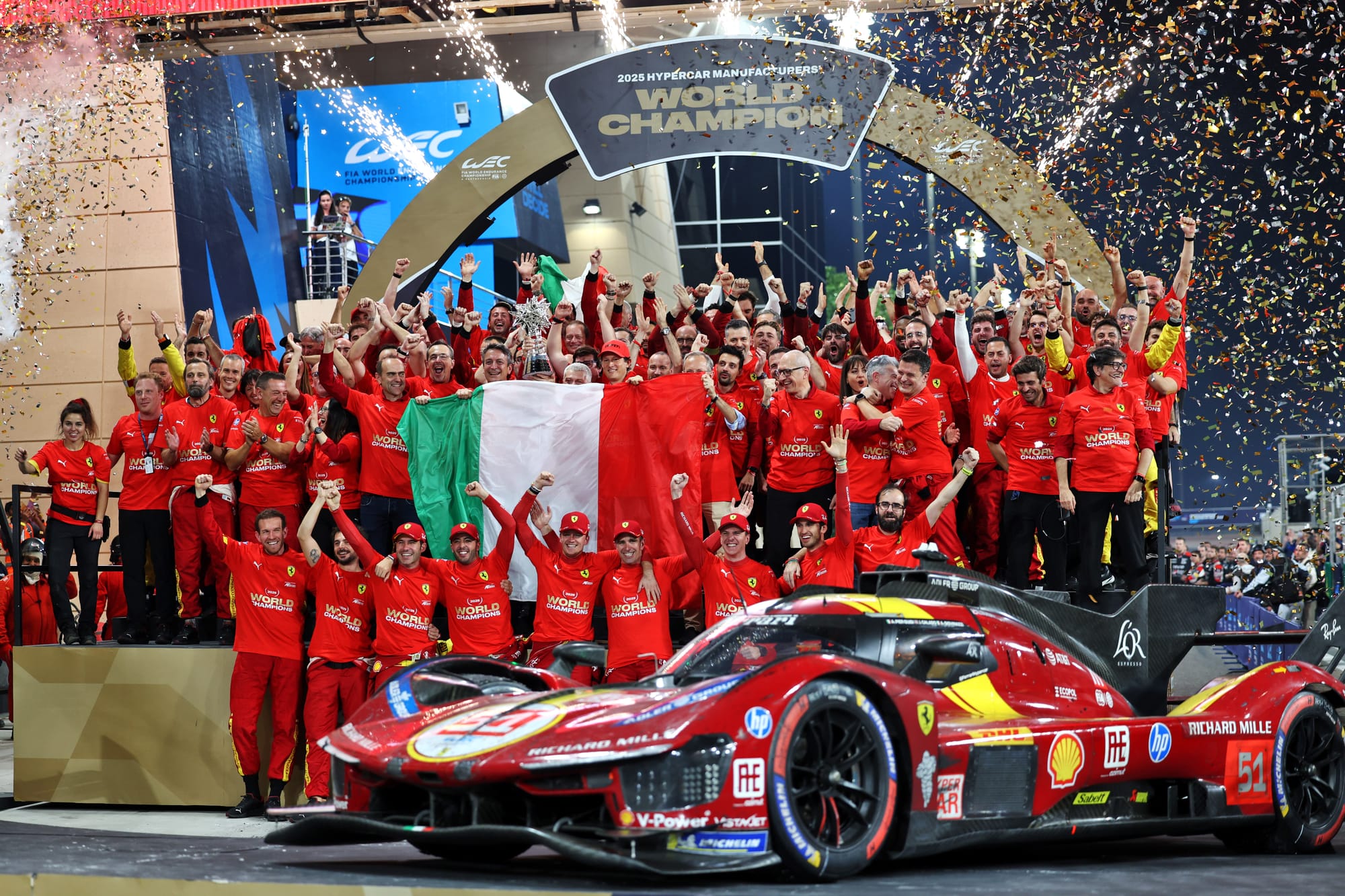 8 Heures de Bahreïn 2025 🇧🇭: Ferrari sacrée, Toyota en doublé, Porsche à la peine