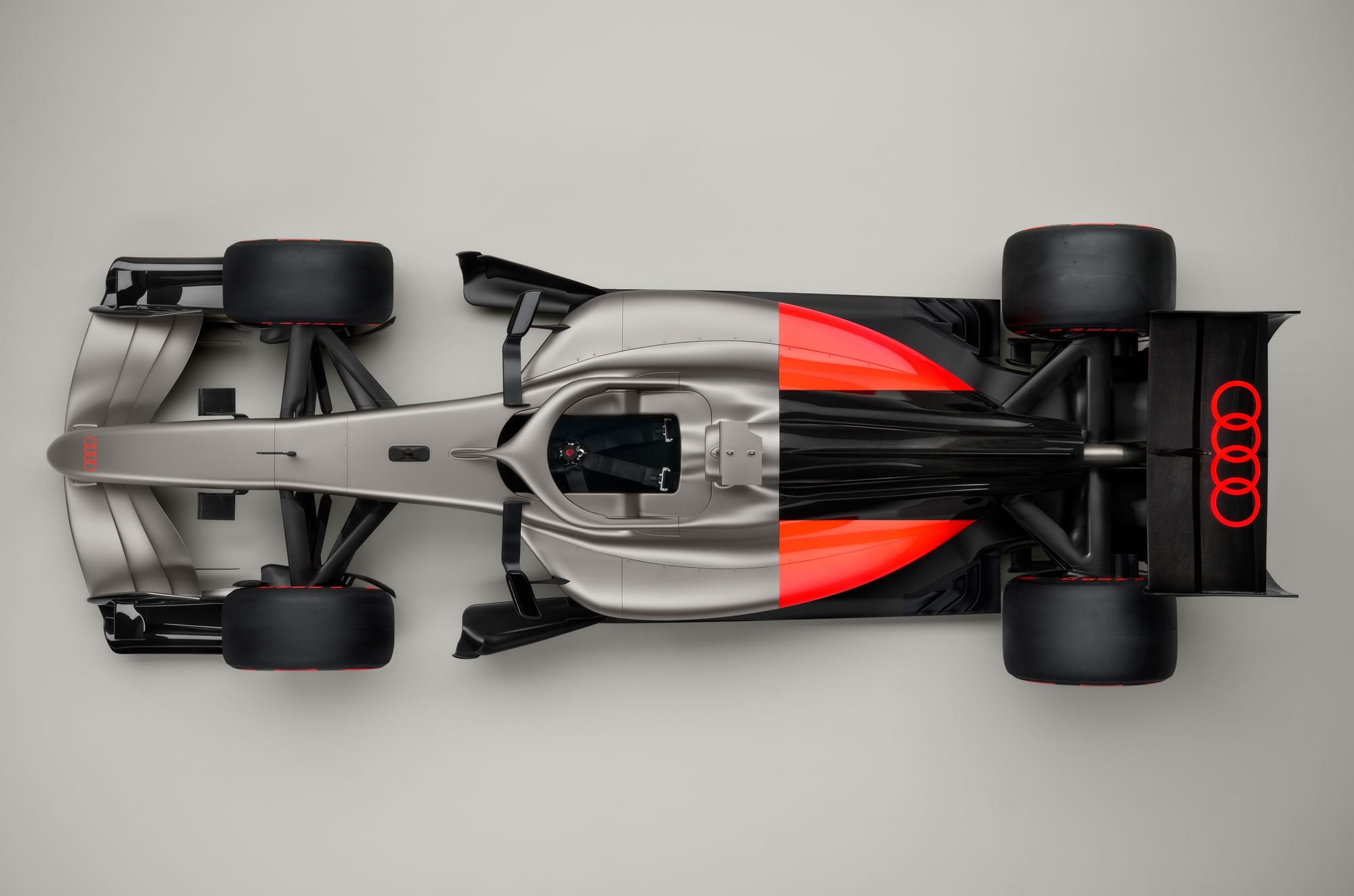Audi dévoile une nouvelle livrée concept pour ses débuts en F1 en 2026