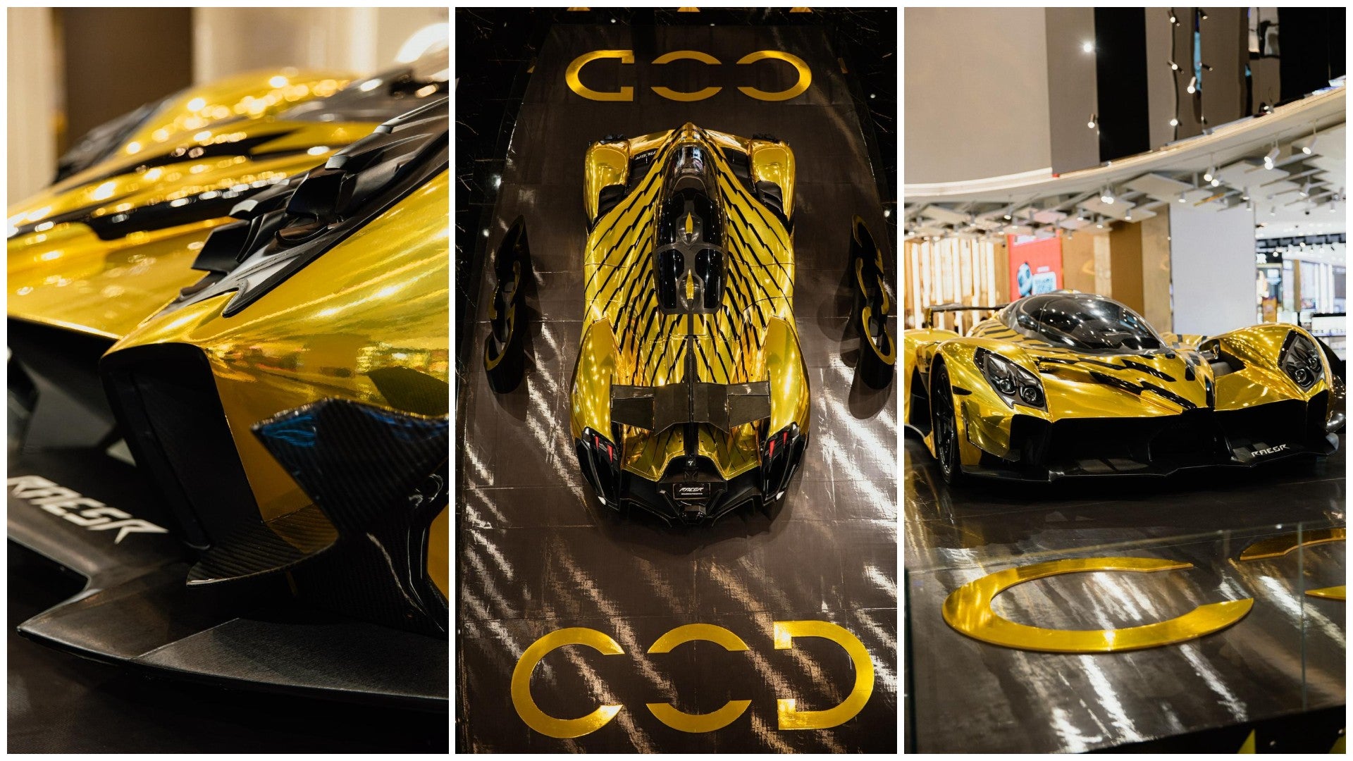 RAESR Tachyon livrée or et noir à Macao