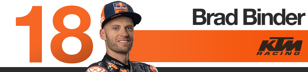 Classement des pilotes MotoGP 2025 : KTM (Brad Binder)