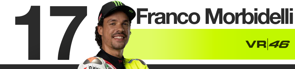 Classement des pilotes MotoGP 2025 : VR46 Ducati (Franco Morbidelli)