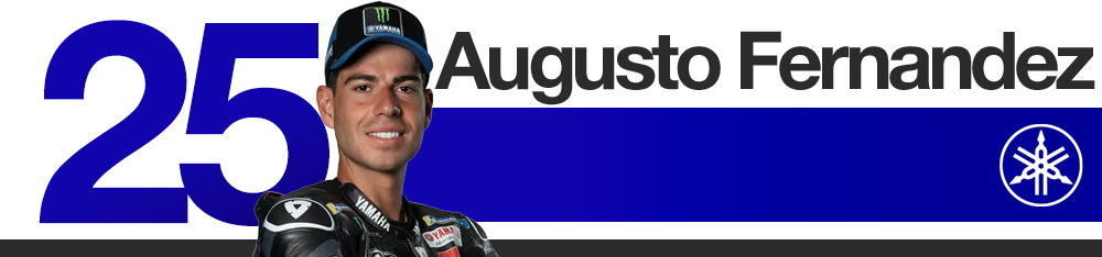 Classement des pilotes MotoGP 2025 : Yamaha/Pramac Yamaha (Augusto FernĂĄndez)
