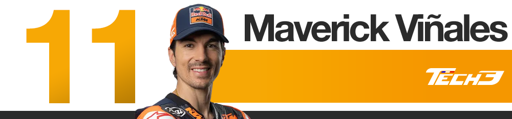 Classement des pilotes MotoGP 2025 : Tech3 KTM (Maverick Viñales)