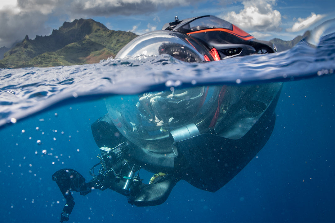 Vue du sous-marin Aurora-3C