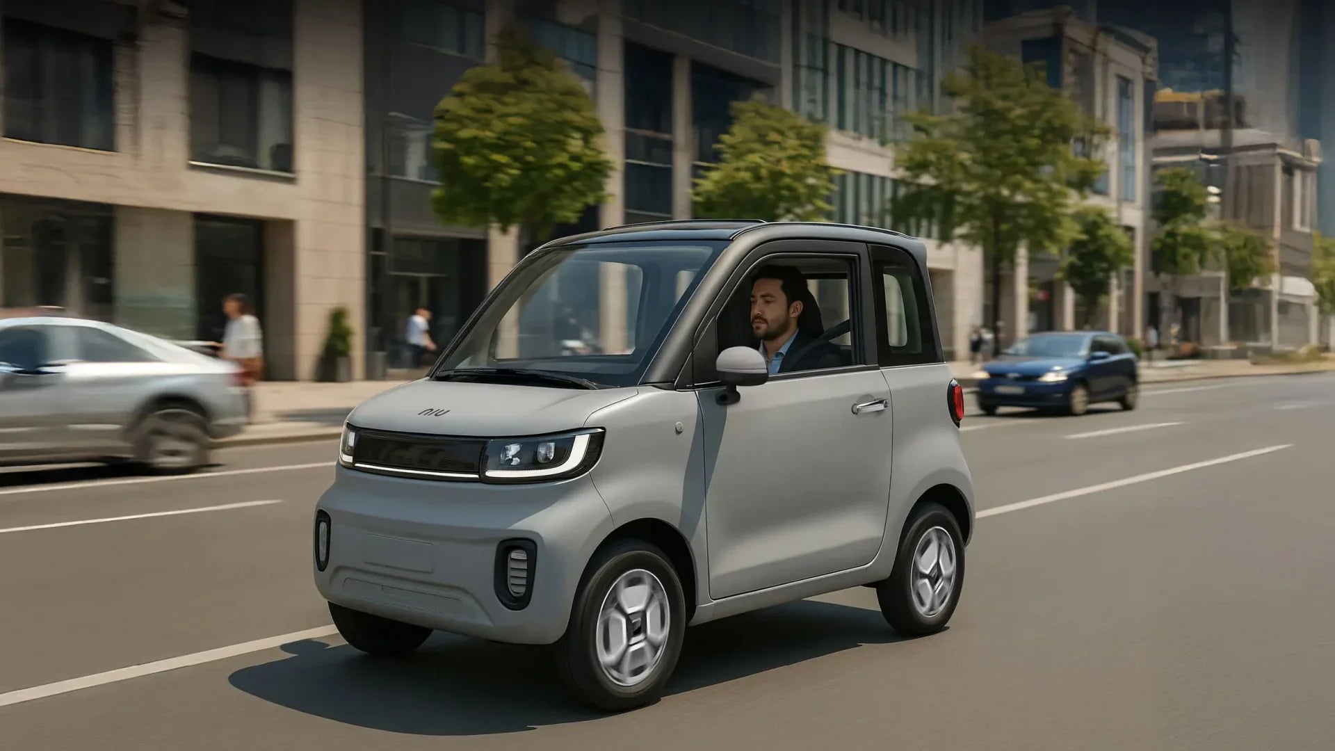 🚗⚡ NIUMM micro-EV : la micro-voiture électrique compacte, connectée et pratique pour la ville