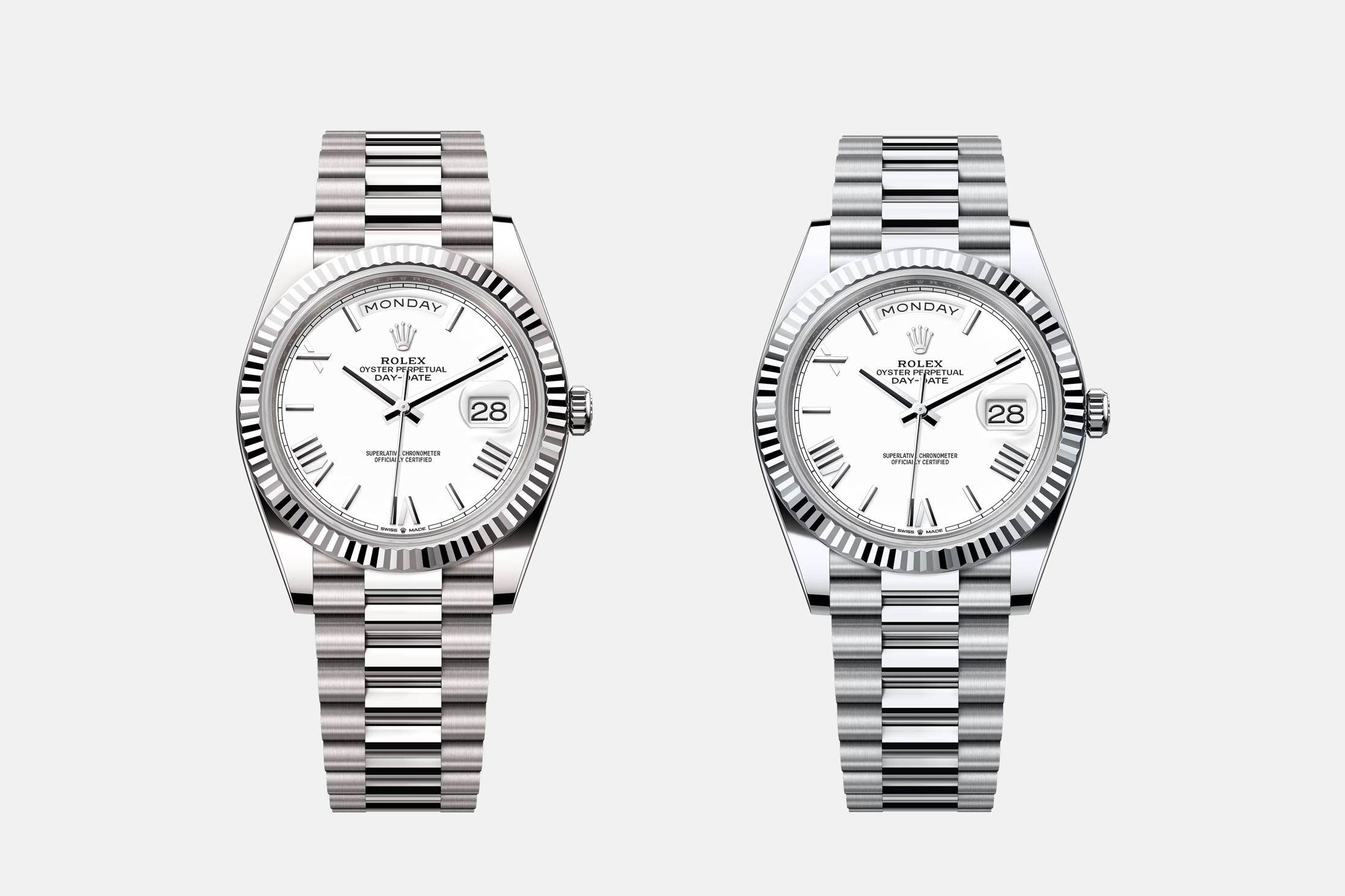 Rolex Day-Date : Or blanc ou platine ? La comparaison valeur métal vs prix (et le meilleur choix en 2026)