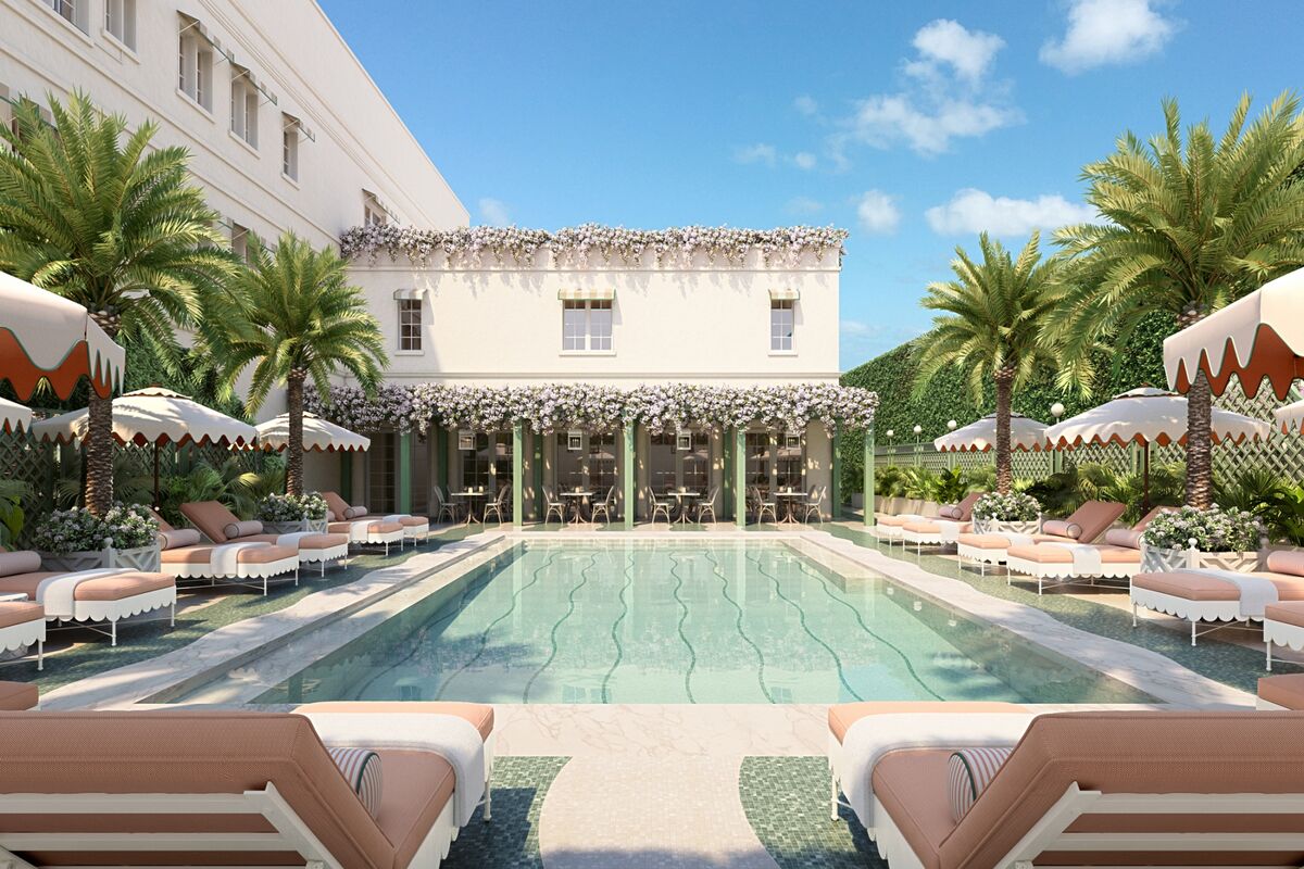 La piscine au Vineta Hotel.