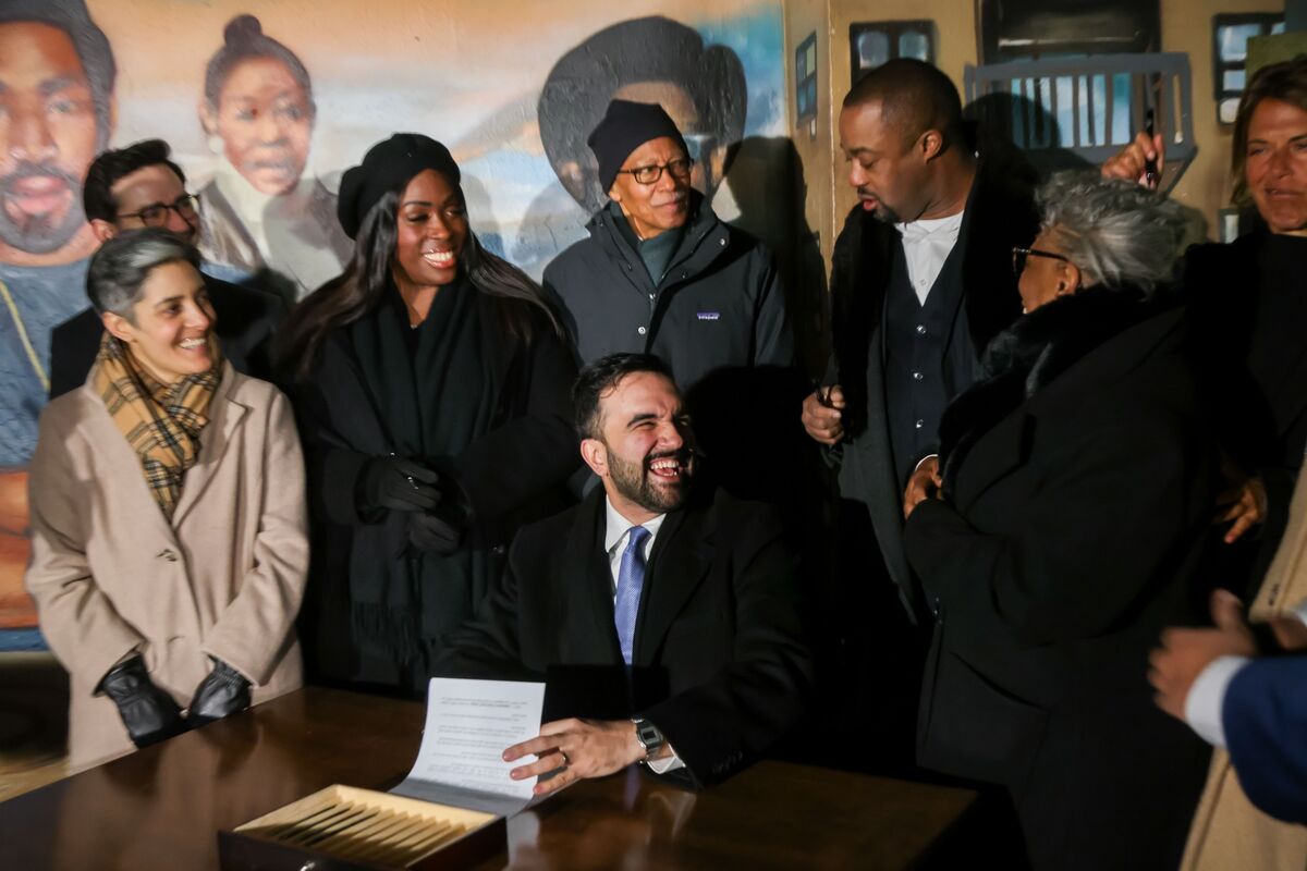 Le marché haut de gamme à New York