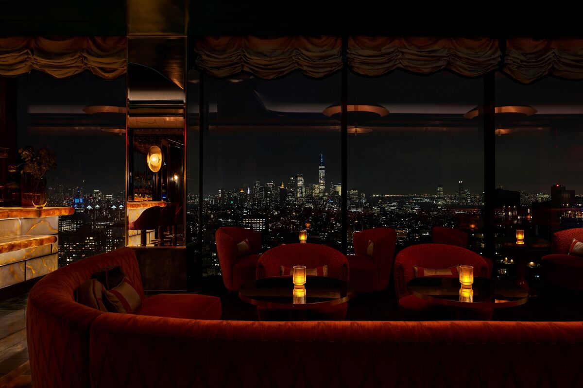 La skyline de New York vue depuis Nubeluz.